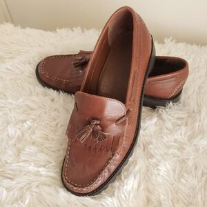Connie's Vintage Wydown Kiltie Tassel Brown Leather Loafer